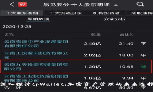 深入探讨tpWallet:加密资产管理的未来选择